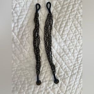 Black Beaded Bracelet